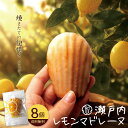 瀬戸内レモン香る大浜マドレーヌ8個｜爽やかでしっとり贅沢焼き菓子