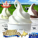 【ふるさと納税】高評価1位獲得！北海道豊富町の選べるソフトクリーム 8個/12個
